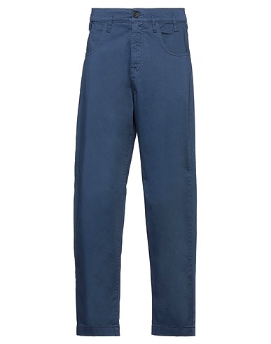MASSIMO ALBA Casual pants Navy 97% Cotton, 3% Elastane