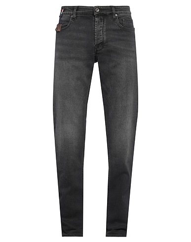 SIVIGLIA Denim trousers Charcoal 98% Cotton, 2% Elastane