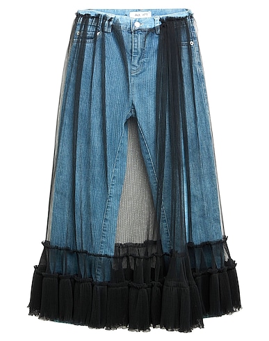 ACT N°1 Casual trouser Blue 96% Cotton, 4% Elastane