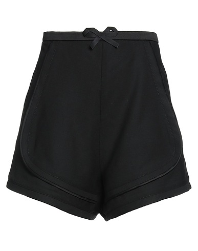 COPERNI Shorts & Bermuda Black 100% Wool, Polyester