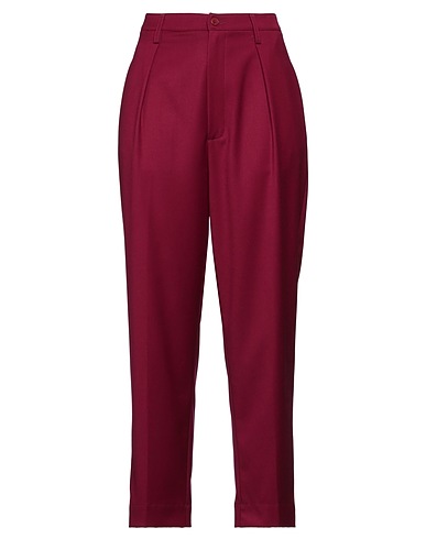 DONDUP Casual trouser Magenta 62% Polyester, 35% Viscose, 3% Elastane