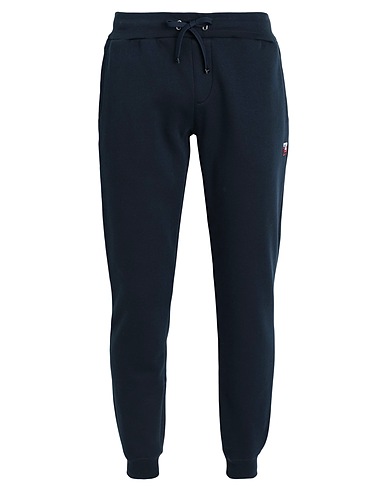 TOMMY HILFIGER Pantalone Blu notte 63% Cotone, 37% Poliestere riciclato