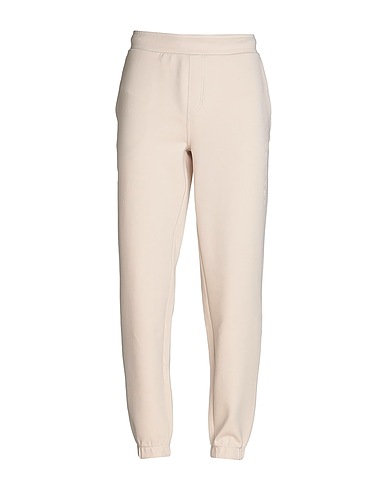 CALVIN KLEIN Casual trouser Cream 80% Cotton, 16% Polyester, 4% Elastane