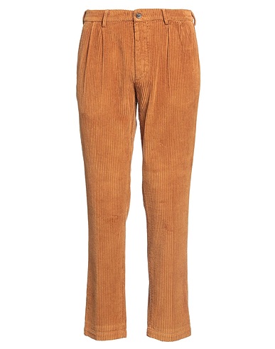 DEVORE INCIPIT Casual trouser Camel 100% Cotton