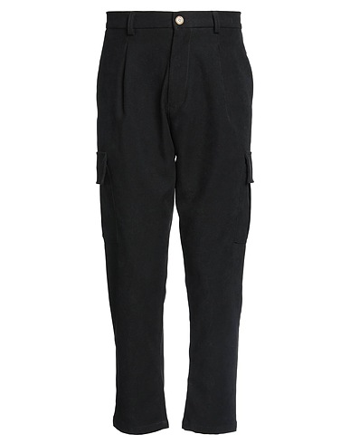 OVER/D Cargo Nero 97% Poliestere, 3% Elastan