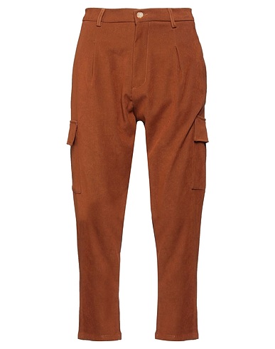 OVER/D Cargo Marrone 97% Poliestere, 3% Elastan