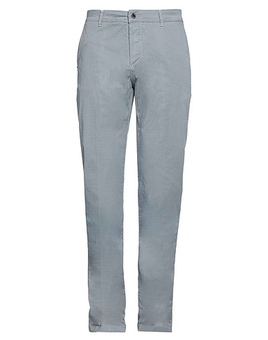 CAMOUFLAGE AR AND J. Casual pants Light blue 97% Cotton, 3% Elastane