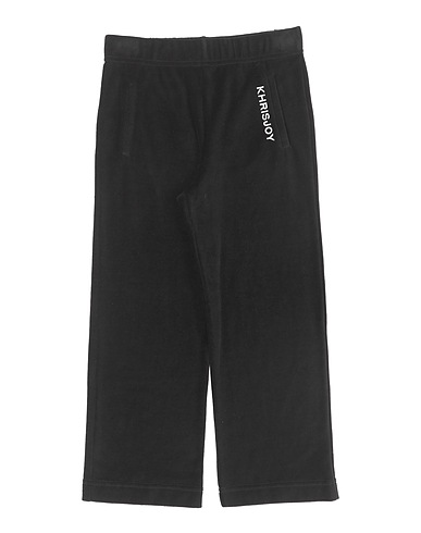 KHRISJOY Pantalone Nero 80% Cotone, 20% Poliammide