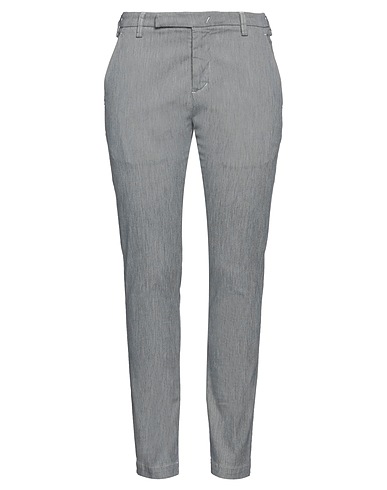 ENTRE AMIS Casual trouser Grey 59% Cotton, 39% Lycra®, 2% Elastane