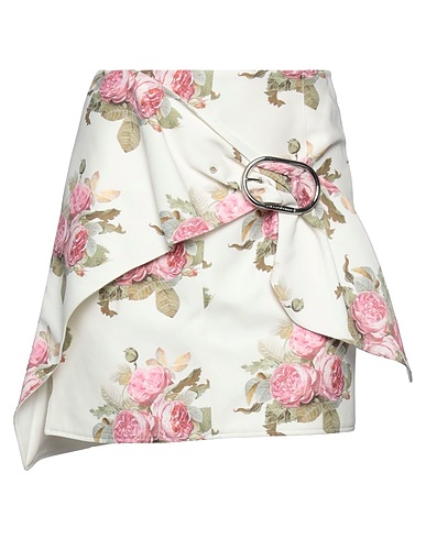 RABANNE Mini skirt White 58% Cotton, 42% Viscose