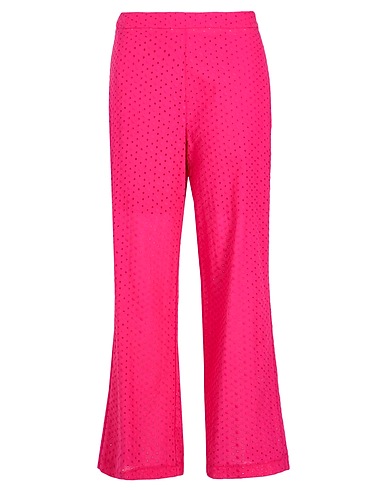 8 by YOOX Casual trouser SAN GALLO COTTON PANTS
 Fuchsia 100% Cotton
