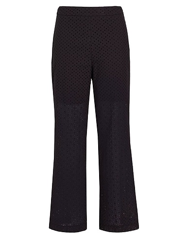 8 by YOOX Casual trouser SAN GALLO COTTON PANTS
 Black 100% Cotton