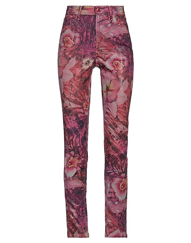 GUESS Casual trouser Fuchsia 69% Cotton, 28% Polyester, 3% Elastane
