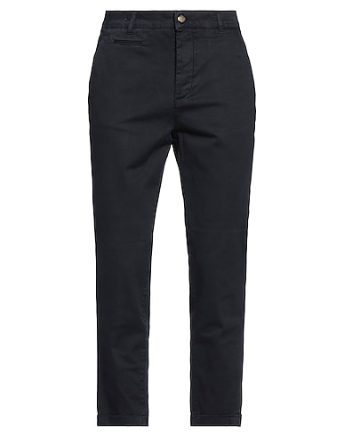 NO LAB Casual trouser Midnight blue 98% Cotton, 2% Elastane