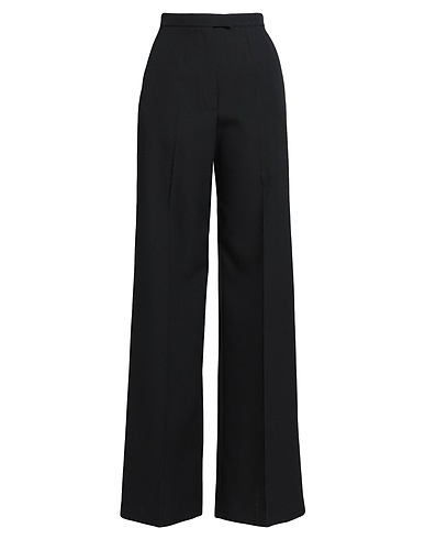 ALAÏA Casual trouser Black 100% Virgin Wool