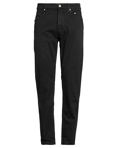 SIVIGLIA Denim trousers Black 98% Organic cotton, 2% Elastane