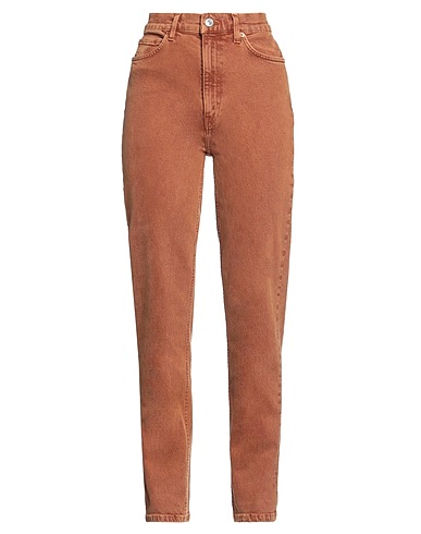 RE/DONE Pantaloni jeans Cammello 98% Cotone, 2% Elastan