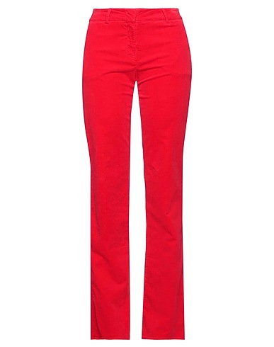 PIAZZA SEMPIONE Hosen Rot 98% Baumwolle, 2% Elastan