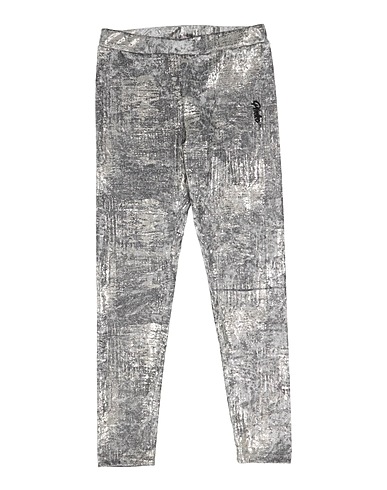 PINKO UP Leggings Silver 67% Polyester, 23% Polyamide, 10% Elastane