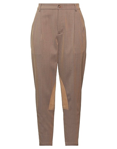 LAUREN RALPH LAUREN Casual trouser Sand 46% Polyester, 29% Wool, 23% Viscose, 2% Elastane, Sheepskin