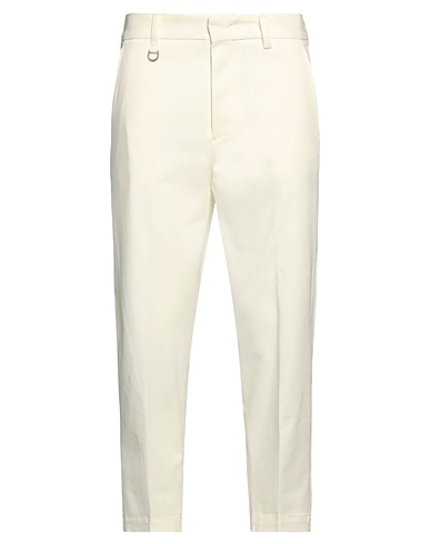 PAOLO PECORA Chinos Avorio 98% Cotone, 2% Elastan