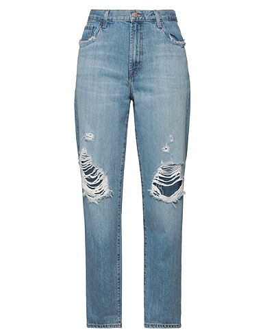 J BRAND Denim trousers Blue 74% Cotton, 26% Lyocell