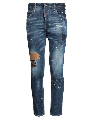 DSQUARED2 Denim trousers Blue 99% Cotton, 1% Elastane