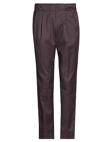 BARBATI Casual pants Plum 63% Polyester, 34% Viscose, 3% Elastane