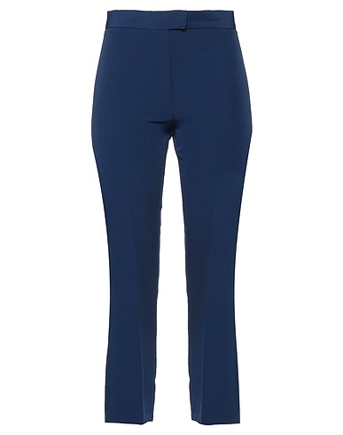 24.25 Casual trouser Blue 69% Polyester, 20% Viscose, 11% Elastane