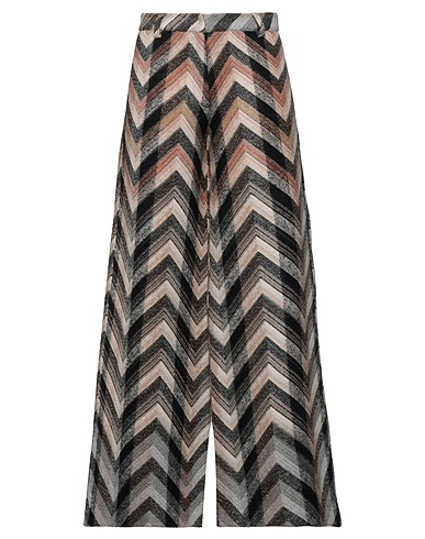 MISSONI Casual trouser Beige 68% Wool, 12% Mohair wool, 10% Cotton, 10% Polyamide