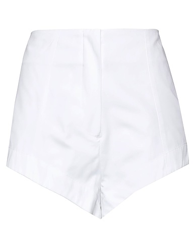 EVANGELIE SMYRNIOTAKI x AMOTEA Shorts & Bermuda White 100% Cotton