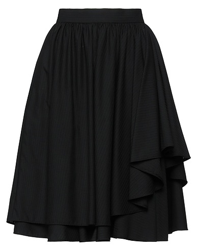 TORY BURCH Mini skirt Black 80% Wool, 20% Mohair wool