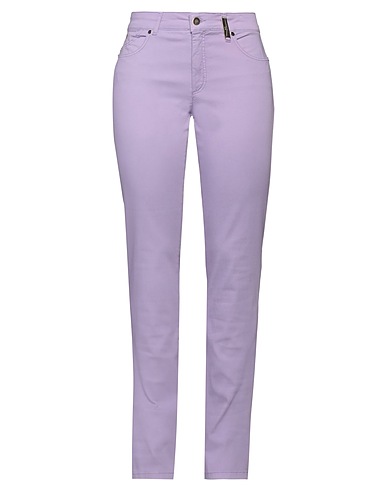 MARANI JEANS Casual trouser Mauve 74% Cotton, 23% Polyamide, 3% Elastane