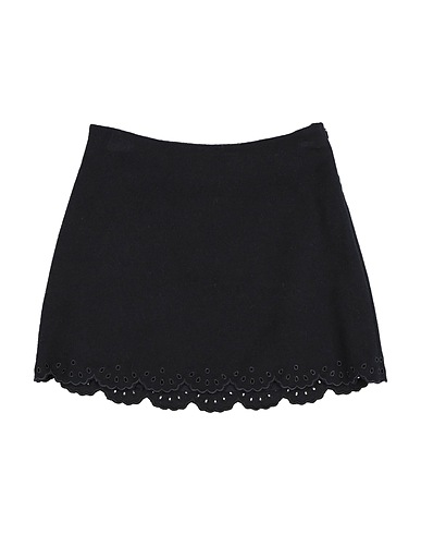 CHLOÉ Gonna Blu notte 50% Lana, 50% Poliestere