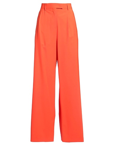 MSGM Pantalone Mandarino 96% Lana Vergine, 4% Elastan