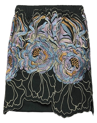 KIKA VARGAS Mini skirt Charcoal 100% Polyester