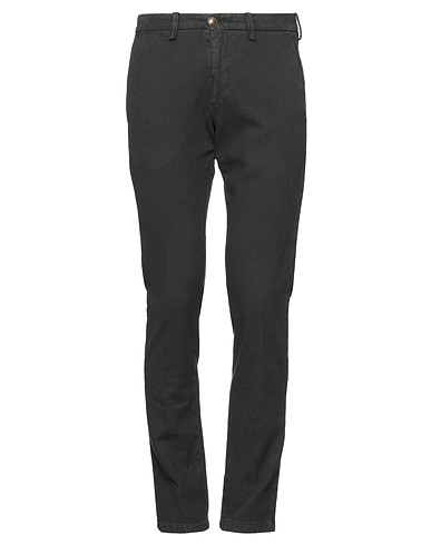 MARTIN ZELO Chinos Verde scuro 97% Cotone, 3% Elastan