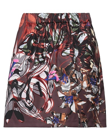 KIKA VARGAS Mini skirt Brown 100% Polyester