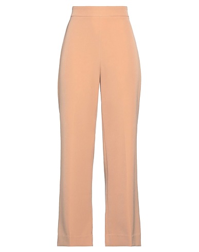 NO SECRETS Casual trouser Camel 95% Polyester, 5% Elastane
