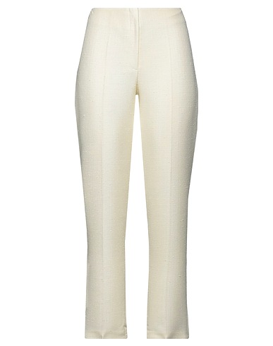 ANNA MOLINARI Casual trouser Ivory 100% Rayon