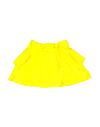 PHILOSOPHY di LORENZO SERAFINI Skirt Yellow 100% Viscose, Cotton