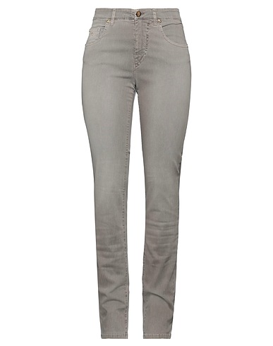 MARANI JEANS Denim trousers Khaki 67% Cotton, 31% Lyocell, 2% Elastane