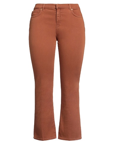 PINKO Bootcut Jeans Brown 98% Cotton, 2% Elastane
