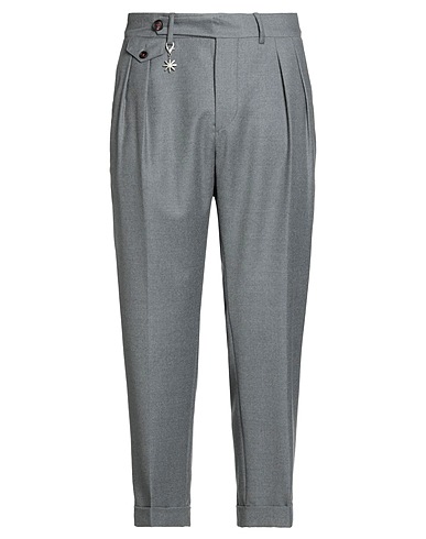 MANUEL RITZ Pantalone MARZOTTO FOR MANUEL RITZ Grigio 99% Lana Vergine, 1% Elastan
