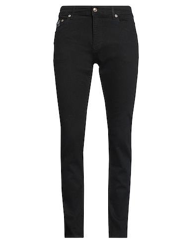 VERSACE JEANS COUTURE 5-pocket Black 98% Cotton, 2% Elastane