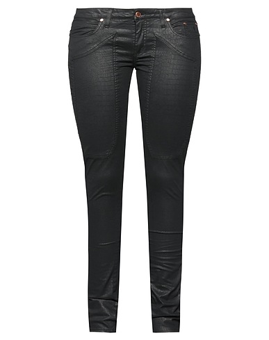 JECKERSON Casual trouser Black 98% Cotton, 2% Elastane