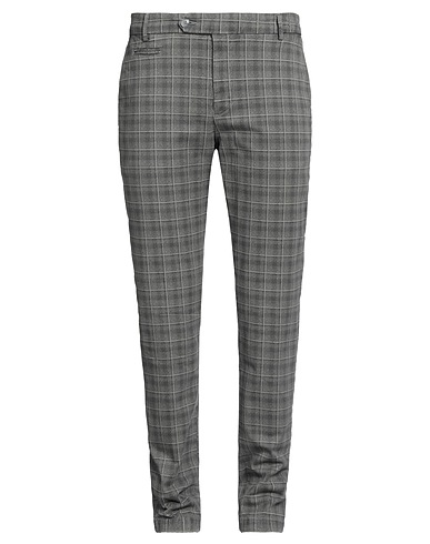 CAMOUFLAGE AR AND J. Casual trouser Grey 98% Cotton, 2% Elastane