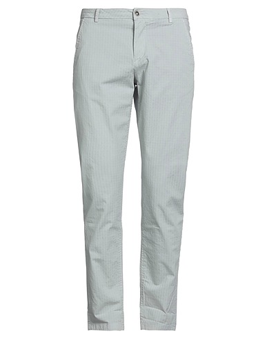 NO LAB Casual pants Light grey 97% Cotton, 3% Elastane