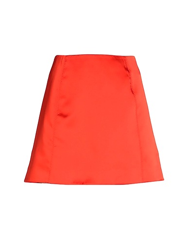 ARKET Mini skirt Orange 100% Polyester