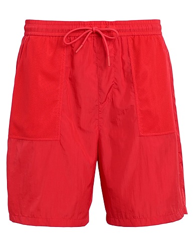 CALVIN KLEIN JEANS Shorts & Bermuda Tomato red 100% Polyamide